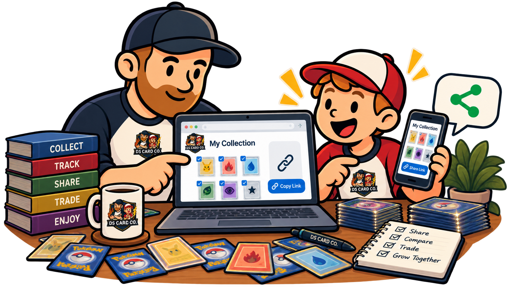 Collectors sharing their Pokémon card collections